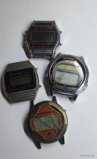 Часы Электронные. С рубля без МЦ.