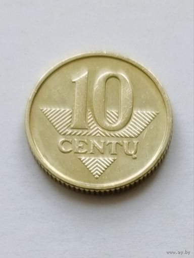 10 центов 2008 года Литва, в блеске!