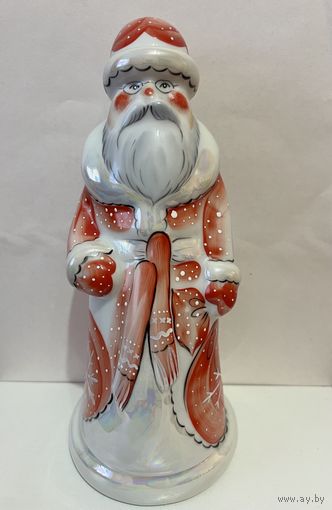 РЕДКИЕ! Фарфоровый штоф "Дед Мороз"