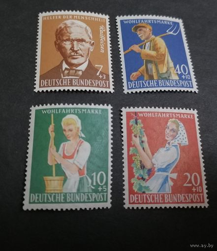 Серия 1958 г. ФРГ **