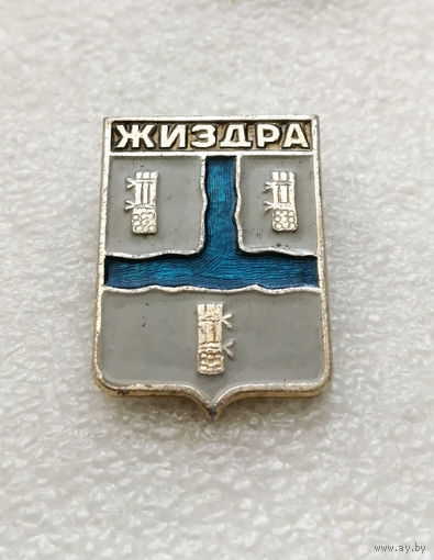 Жиздра. Гербы городов. Города России. Герб. Геральдика #1615-CP27