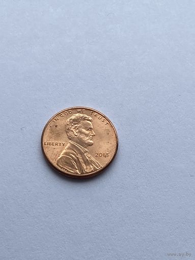 1 цент 2018 г., США