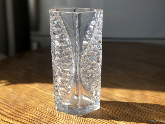 Ваза хрусталь Мурахвер Неман винтаж