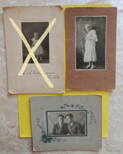 Фото кабинет-портреты 1930-е гг, Тамбов