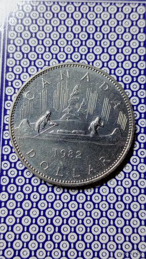 Канада 1 доллар 1982