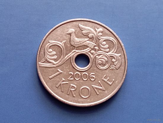 Норвегия. 1 крона 2006