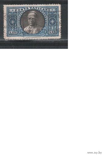 Ватикан-1933,(Мих.31)  гаш.  ,  Стандарт, Религия,  Пара Пий ХI