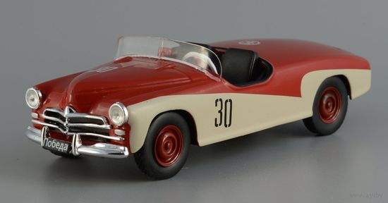 Горький М-20 Спорт. Автолегенды СССР. Спецвыпуск "Спорт" #1.  1/43