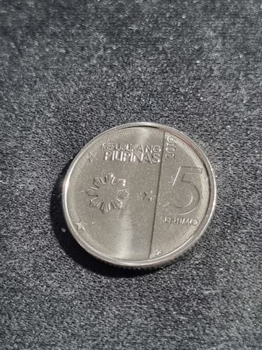 Филиппины 5 сентимо 2019 Unc