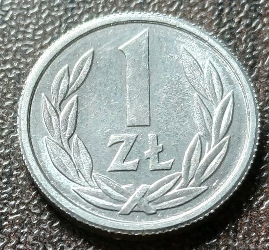 Польша 1 злотый, 1990    ( 1-2-8 )