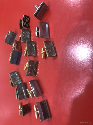 Запонки одним лотом с 1 рубля