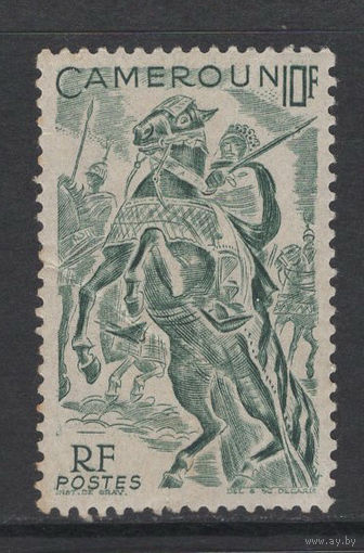 Французский Камерун 1946 Всадник Mi#285