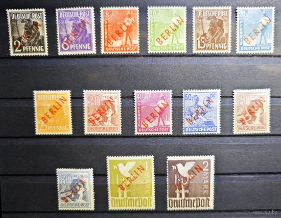 Западный Берлин ми 21-34 каталог 900 евро