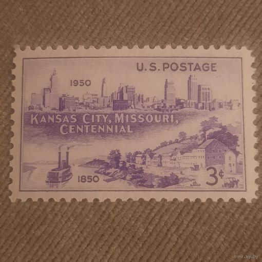 США 1950. 100 летие Канзас сити. Полная серия