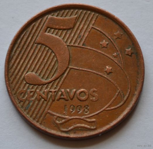 Бразилия, 5 сентаво 1998 г.