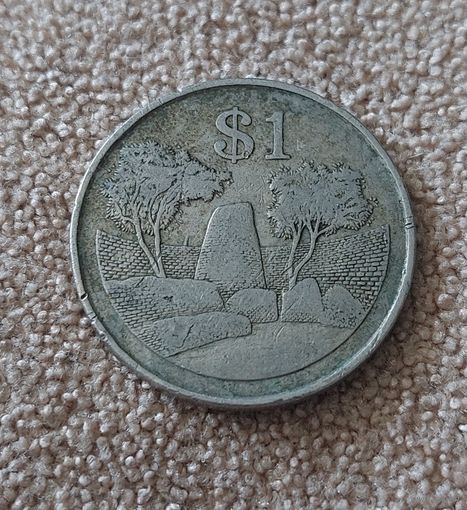 Зимбабве 1 доллар 1980