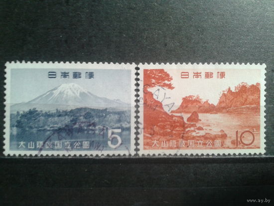 Япония, 1965. Национальный парк Дайсен-Оки, полная серия