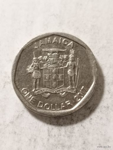 Ямайка 1 доллар 2017