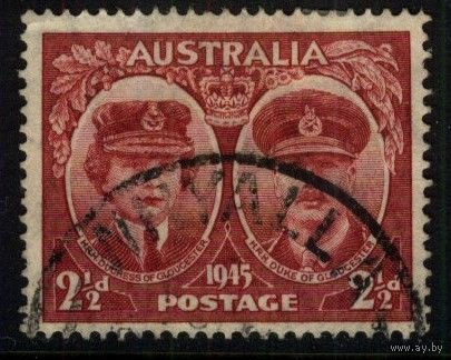 Австралия - 1945 [Mi. 173] Гашеная (AU01)
