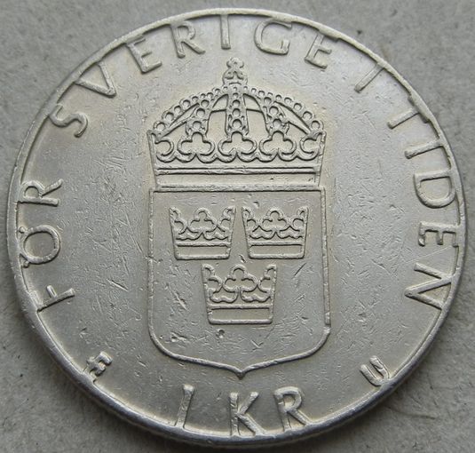 Швеция 1 крона 1978