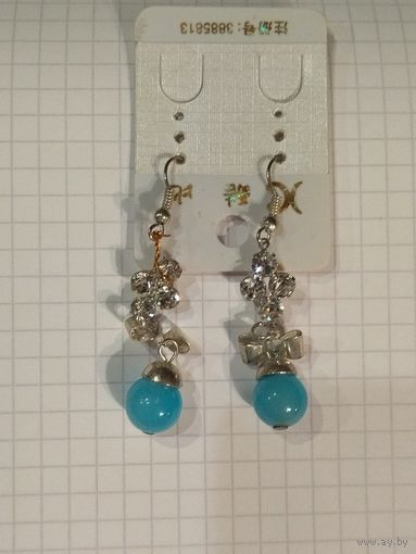 Серьги винтажные