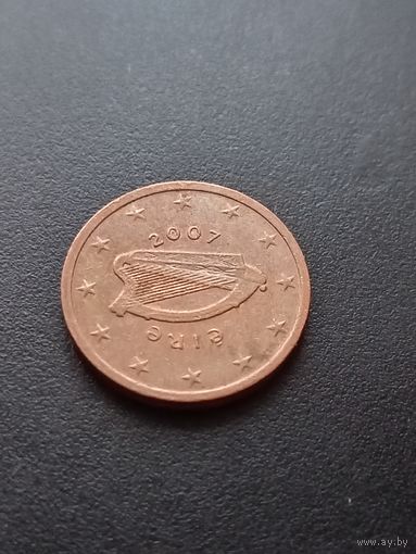 Ирландия 2 евроцента 2007 г.