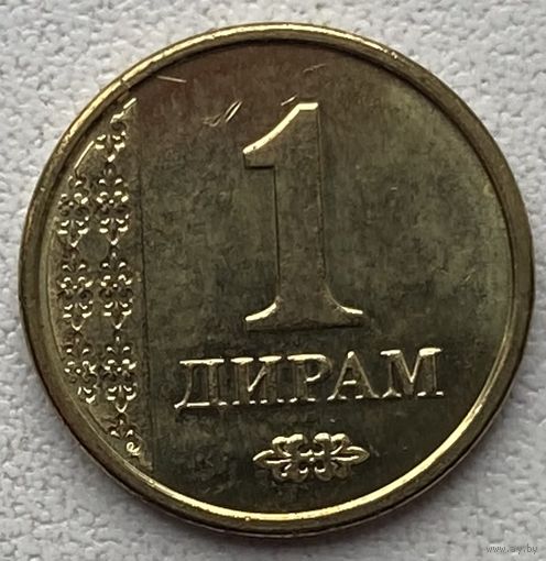 Таджикистан 1 дирам 2011 г.