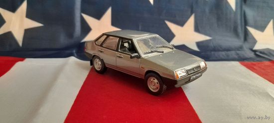 ВАЗ-21099 Спутник deagostini 1:43