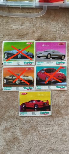 Вкладыши Турбо Спорт Мята Лот 3шт.# 403-466-464.Turbo Sport