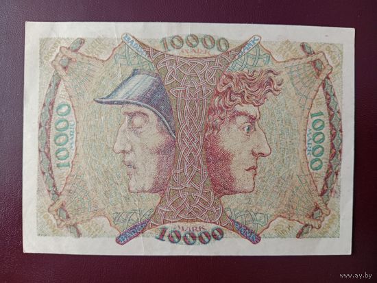 Германия 10000 марок (Мангейм) 1923 (большой размер)