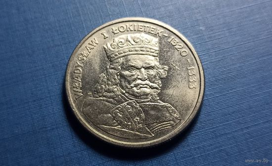 100 злотых 1986. Польша. Король Владислав I. Отличная!