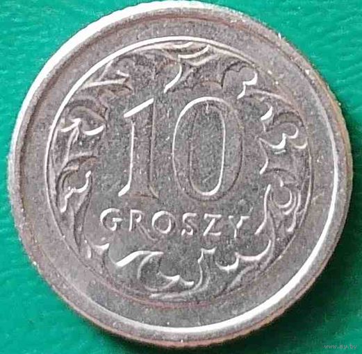 Польша 10 грошей 2000 2