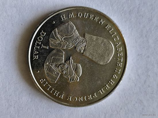 Виргинские острова 2017 г 1 доллар