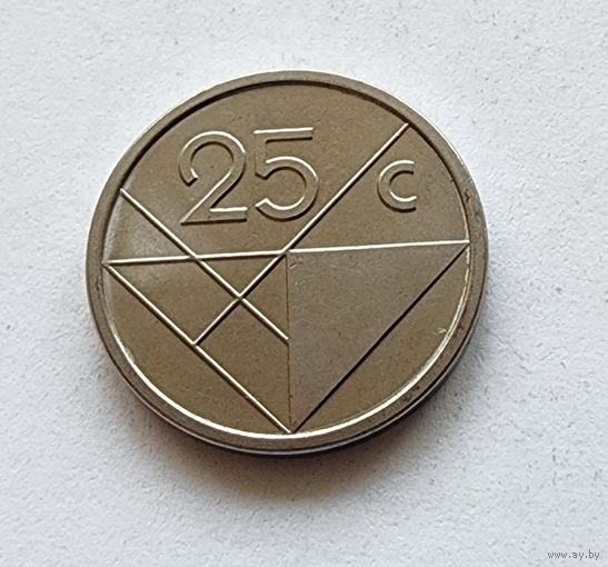 Аруба 25 центов 2015