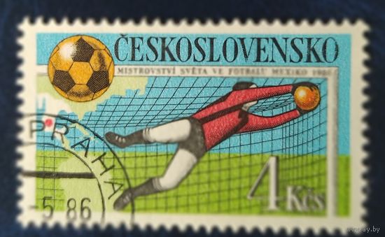 Чехословакия 1986 наклейка