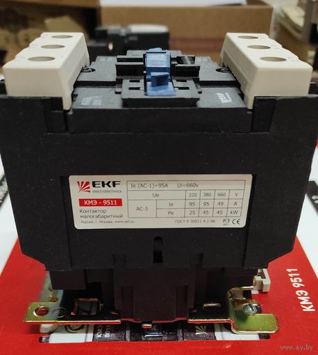 Контактор КМЭ-9511 95А 220В NO+NC EKF, распродажа