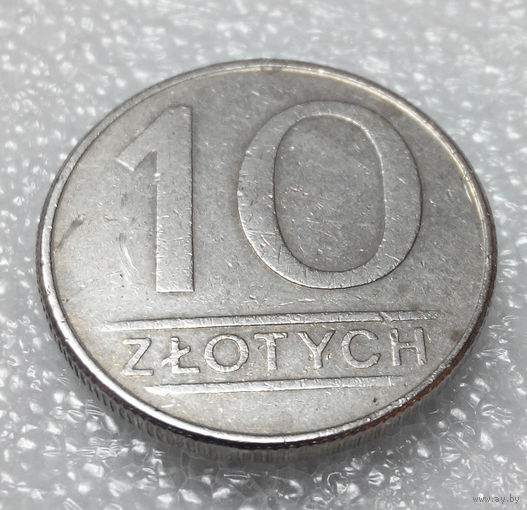 10 злотых 1986 Польша #01