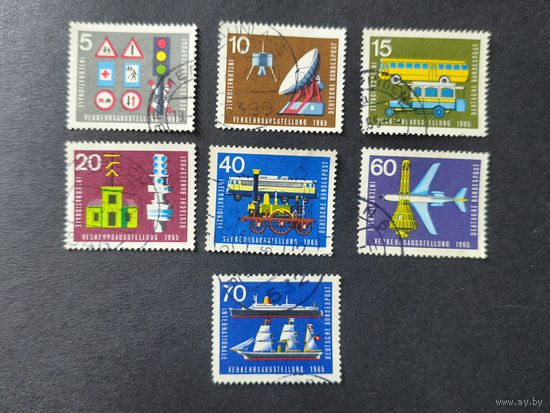 Германия 1965. Международная транспортная выставка. Полная серия