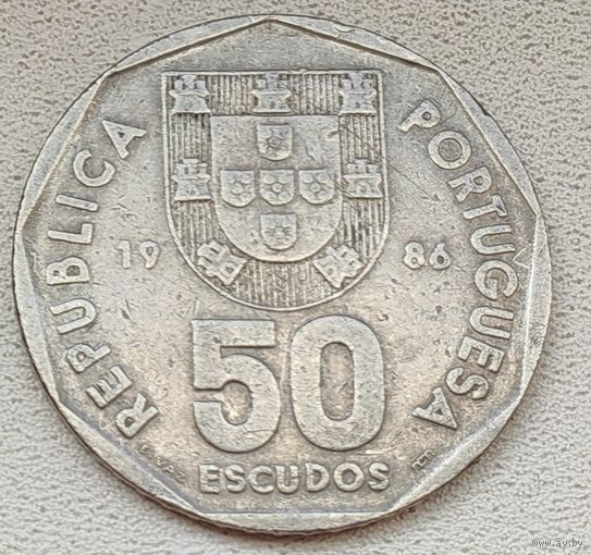 Португалия 50 эскудо 1986