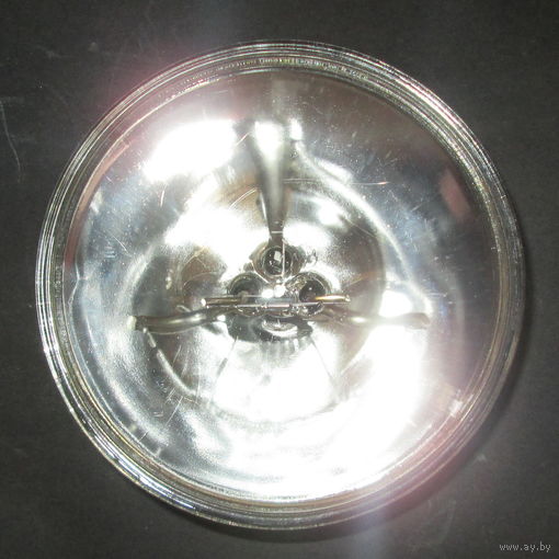 Фара самолетная двунакальная 28 вольт 200+130 Вт