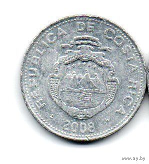 РЕСПУБЛИКА КОСТА РИКА 5 КОЛОН 2008