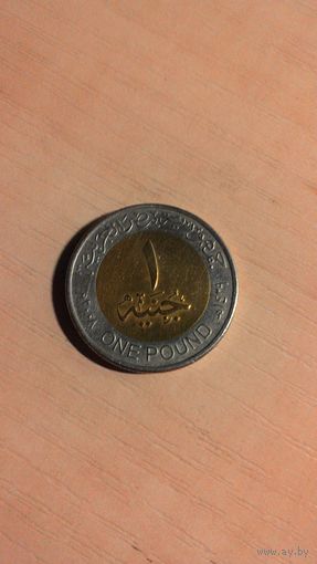 Египет, 1 фунт 2008 *