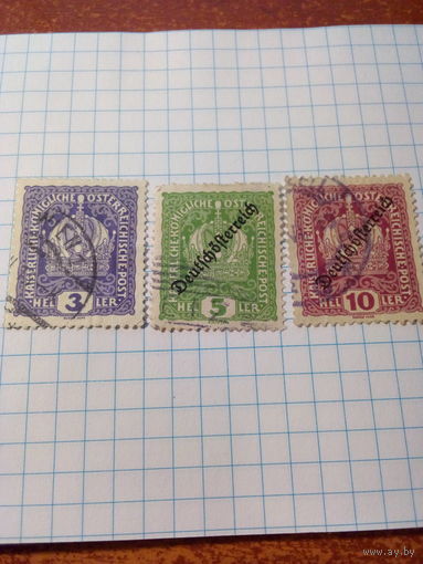 Марка Австрия 1916