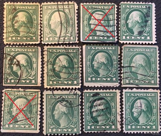 ЦІКАВІЦЬ АБМЕН! 1912 WASHINGTON 1 цэнт
