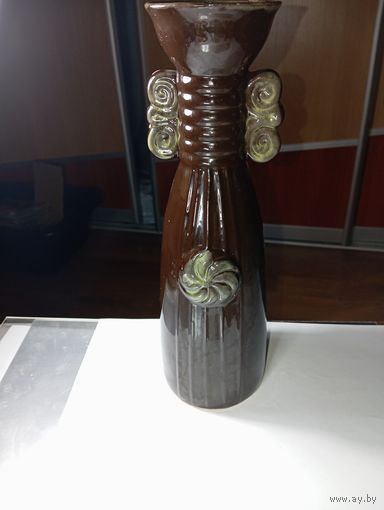 Керамический подсвечник .