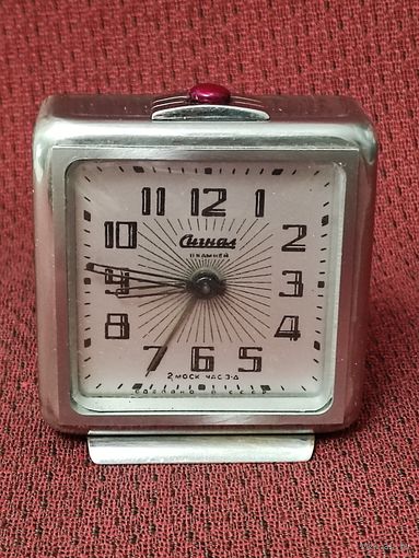 Редчайший коллекционный будильник Сигнал. СССР, 50-е г.г.