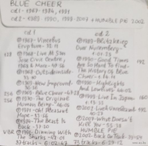 CD MP3 дискография BLUE CHEER на 2 CD