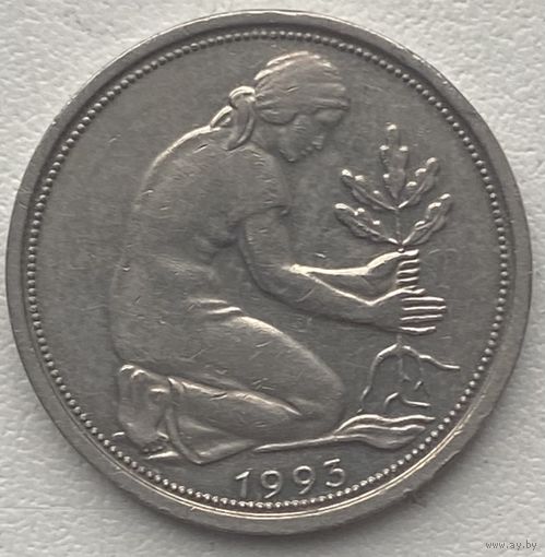 Германия 50 пфеннигов 1993 г. A