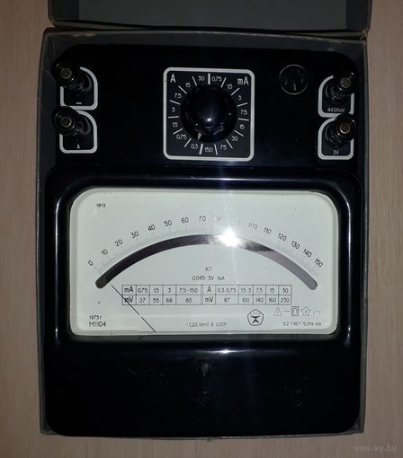 ВОЛЬТАМПЕРМЕТР   М1104