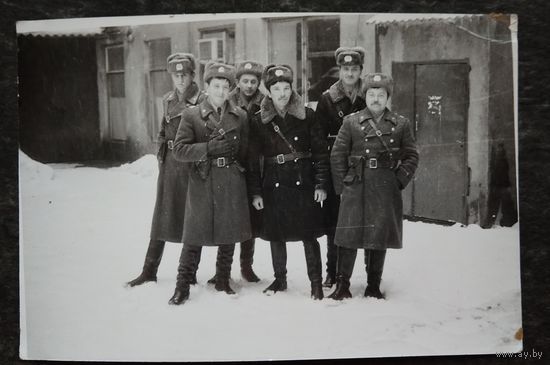 Фото группы сверхсрочников. 10х15 см.